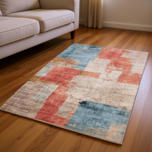 Alfombra Abstracta con Diseño de Tucán, Rectangular, 5 x 7, Moderna, Lavable, Antideslizante, de Pelo Corto, con Base de Goma, para Sala de Estar, Dormitorio, Cocina - Product Image 2
