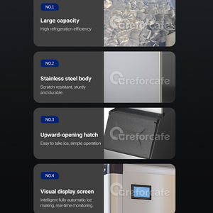 آلة صنع الثلج التجارية الأوتوماتيكية للمقاهي والمطاعم، تنتج 250 كجم/24 ساعة من الثلج النقي للأغراض التجارية - Product Image 5