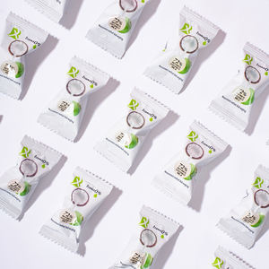 पुनर्विक्रय उपहार दुकान थोक मात्रा कस्टम लोगो कॉर्पोरेट उपहार बॉक्स क्लासिक नारियल क्रीम हार्ड कैंडी के लिए - Product Image 4