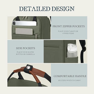 Mochila de <span class=keywords><strong>Viaje</strong></span> <span class=keywords><strong>40x25x20</strong></span> Unisex, Resistente al Agua, Equipaje de Mano con Cierre de Cremallera, Material de Poliéster - Product Image 4