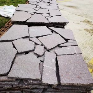 Dalles de pavage en <span class=keywords><strong>porphyre</strong></span> rouge pour patio et allée - Product Image 2