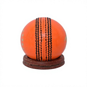 Pelota de Cricket de Cuero Cosida a Mano Profesional, Núcleo de Corcho de Grado Profesional, Logotipo Personalizado, Fabricante OEM - Product Image 5
