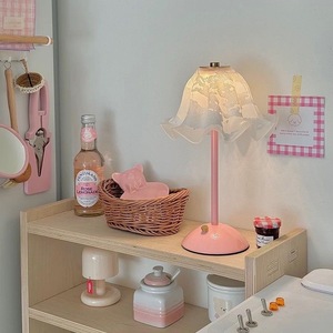 Yingman Lighting Lily Of The Valley Table Lamp Warm <b>Light</b> Tricolor <b>Switch</b> Control Bedroom Night <b>Light</b> - Product Image 2