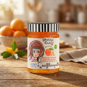 Yoruk Series Bitter Orange Peel <b>Jam</b> 50% Fruit 420g High Quality - Product Image 1