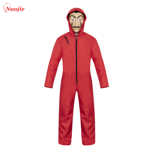 Costume da rapina in denaro La Casa De Papel Halloween Party Cosplay Paper House // - Product Image 4