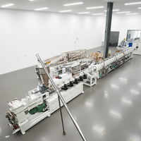 Ligne de production automatique de tuyaux en PVC, extrudeuses plastiques 380V/220V, haute vitesse, bas prix, capacité 500, usage intensif, Chine BEILIJIA