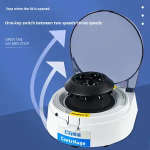 Centrífuga de Laboratório Digital Portátil Mini com Display, Baixa Temperatura, Congelamento, Baixa e Alta Velocidade - Product Image 5