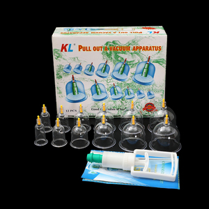 Vendita diretta in fabbrica di 12 pezzi di tazza sottovuoto in schiuma Set coppettazione, <span class=keywords><strong>3</strong></span> anni di conservazione tazza a pressione negativa, coppa Hijama. - Product Image 3