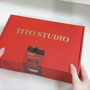 شعار مخصص مع ملصقات مناديل ورقية لصناديق شحن هدايا العلامات التجارية - Product Image 1