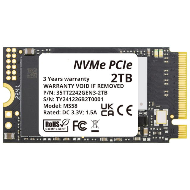 OEM/ODM M.2 2242 NVMe SSD 2TB Hard Drive SSD 128GB 256GB 512GB 1TB 2TB for Desktop Laptop Internal Solid State Drive Lot