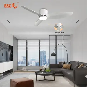 Smart Control Decken ventilator im Sommer Silent DC Wechsel richter Energie effizienter geschlossener Decken ventilator mit Licht