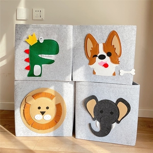 Boîte de rangement en feutre de conception populaire de qualité supérieure exquise pour un usage quotidien à domicile - Product Image 3