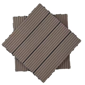 Phổ biến không thấm nước rãnh <span class=keywords><strong>WPC</strong></span> sàn gạch hiên Interlock thiết kế trong nhà ngoài trời Vườn ban công sàn nhà máy giá bán buôn - Product Image 4