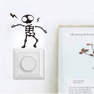 Phim hoạt hình động vật PVC Đề can dán tường cho trẻ em phòng ngủ nhà Ổ cắm chuyển đổi trang trí bảng chuyển đổi trang trí thiết bị chuyển mạch - Product Image 5