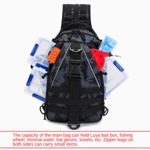 Mochila Táctica Personalizada 2025, Suave, para Camping, Caza, Pesca, Bandolera, Mochila Cruzada - Product Image 3