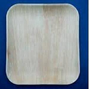 Vajilla de hoja de palma de areca orgánica natural plato y cuenco ecológico biodegradable con patrón de planta estilo Stealth - Product Image 3