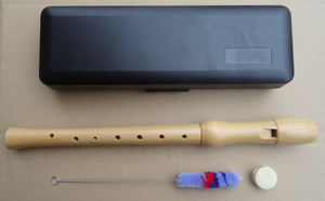 Recomendação de ensino soprano oito buracos gravador de madeira, instrumento musical alemão/britânico para ensino - Product Image 4