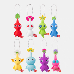 Llaveros de peluche supersuaves de Pikmin, accesorios colgantes para bolsos, colgantes para coche, muñecos para máquinas de garras, relleno de algodón PP, alivio del estrés - Product Image 1