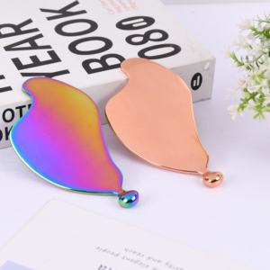 เครื่องมือกัวชาทำจากเหล็กสแตนเลสสไตล์กัวชาโลหะผสมสังกะสี - Product Image 2