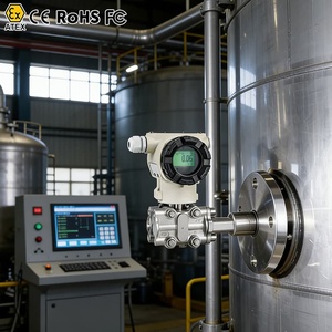 Tankniveausensor Flensniveausensor Chemische afdichting Druksensor Horizontale olietankmeter Membraneniveau - Product Image 1