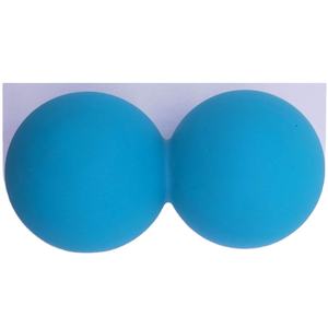 Balle de crosse à double fleur, balle thérapeutique à pointes pour les jambes, le dos et les épaules Massage des tissus profonds <span class=keywords><strong>Yoga</strong></span> - Product Image 2