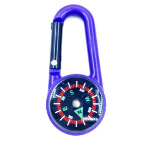 Boussole extérieure portable avec mousqueton à crochet rapide boucle de sac à dos multifonctionnelle étui en plastique à aiguille nord pour le camping - Product Image 4
