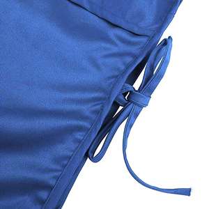 Celemek dapur 2 potong rompi poliester terlaris dengan tali pada kedua sisi membersihkan alas dada pembersih dapur - Product Image 6