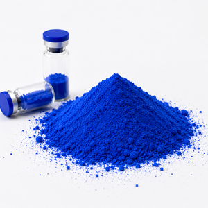 Approvisionnement direct usine : Poudre de GHK-CU de haute qualité, Peptide de cuivre bleu de qualité cosmétique, Peptide de cuivre CAS 89030-95-5/49557-75-7 - Product Image 1