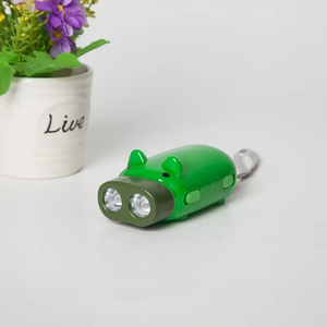 Giocattoli per bambini Regalo di promozione torcia a mano alimentata a mano 2 LED manuale ricaricabile maialino dinamo torcia - Product Image 6