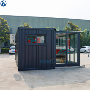 Lussuosa Veranda Prefabbricata in Container con Parete Completamente in Vetro, Struttura in Acciaio Isolata, Casa Modulare per Vacanze e Soggiorni - Product Image 6