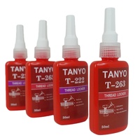 Colle de blocage des filets de vis anti-vibration 50 ml, prévention des déplacements, colle de scellement des vis, adhésif de blocage des filets de vis