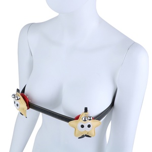 แผ่นปิดจุกนมรูปดาว QKKQ พร้อมหนาม ของเล่นเสริมความสัมพันธ์ทางเพศแบบ BDSM อุปกรณ์รัดหน้าอก ของเล่นจุกนม อุปกรณ์บอนด์เดจ ของเล่นเซ็กส์ทอยสำหรับคู่รัก - Product Image 6