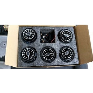 Sortie d'échappement avant et arrière de voiture, Turbine, climatisation Turbo, éclairage d'ambiance pour Benz A <span class=keywords><strong>C</strong></span> E S GLA GLB CLA - Product Image 2