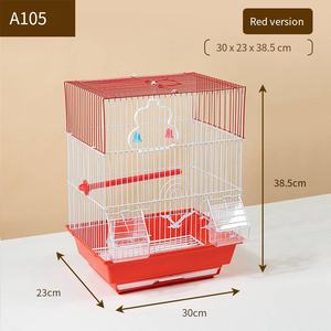20-Piece Set düğme-kapatma Metal süs üreme kafesleri için Budgerigar atiatiel Lovebird kuşlar küçük Villa köpeklerin canlı - Product Image 2