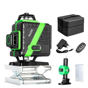 12 16 satır 3 4D lazer seviyesi kendinden tesviye 360 yatay dikey çapraz süper güçlü yeşil düz yer döner lazer - Product Image 1