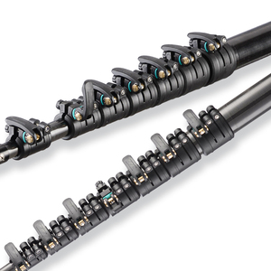 Tige télescopique extensible en fibre de <span class=keywords><strong>carbone</strong></span> de 12m, outil de nettoyage de poteau de lavage de fenêtre alimenté en eau - Product Image 2