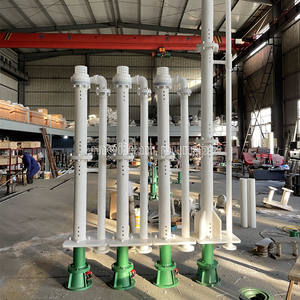 Pump material plastik tahan korosi pompa semibenam untuk kalium klorat KClO3 - Product Image 2