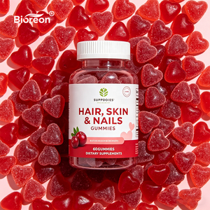 Gummies à la biotine 6000 mcg pour cheveux, peau et ongles pour adultes, compléments de vitamines C et <span class=keywords><strong>E</strong></span> pour des cheveux magnifiques, une peau éclatante et des ongles sains - Product Image 3