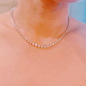 สร้อยคอเทนนิสทรงรอยัลเกรดูเออร์ - Product Image 2