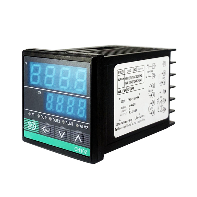 CH902 96*96 PID RKC Digital Temperature Controller Thermostat Relay SSR Dual Output