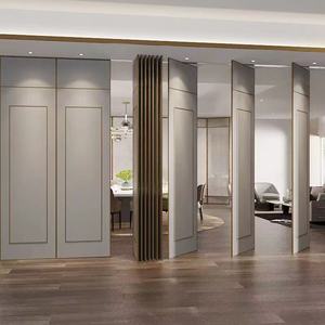 Акустическая тканевая панель, раздвижная Складная перегородка, звукоизоляционная перегородка для офиса, конференц-зала, школы и конференц-зала - Product Image 4