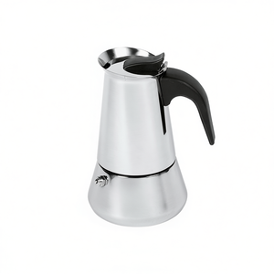 Cafetière Moka en acier inoxydable 4 tasses, machine à expresso - Product Image 2