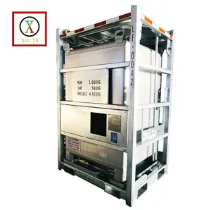 550 جالون حمل IBC مع HDG الإطار البحري DNV2.7-1 المدونة