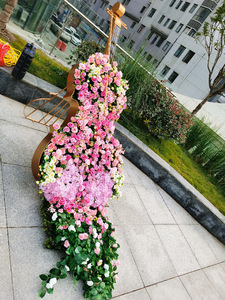 <span class=keywords><strong>D</strong></span>écoration de pelouse extérieure simulation <span class=keywords><strong>violoncelle</strong></span> ornements simple cour jardin paysage <span class=keywords><strong>d</strong></span>écorations de mariage - Product Image 3
