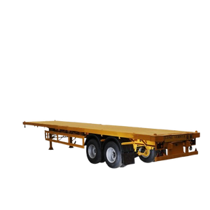 Remolque de Plataforma Baja de Acero de 2 Ejes en Buen Estado - Product Image 2