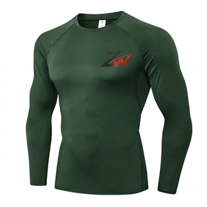 Diseña Tu Propia Camiseta de Compresión para Artes Marciales Mixtas (MMA) con Sublimación, Camiseta Deportiva de Manga Larga para Hombre - Product Image 1