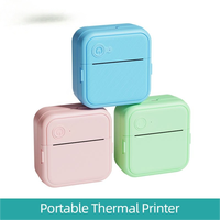 Mini imprimante mobile sans fil, imprimante de poche pour code QR, mini imprimante portable à impression rapide