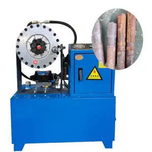 80mm diameter Manual copper pipe end spinning machine Muffler copper pipe end forming machine