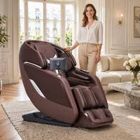 Fauteuil de massage pour le corps entier avec confort royal, grande taille et finition haut de gamme, meubles de salon