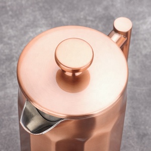 Pichet <span class=keywords><strong>à</strong></span> café isolé <span class=keywords><strong>à</strong></span> double paroi <span class=keywords><strong>Filtre</strong></span> <span class=keywords><strong>à</strong></span> presse française en acier inoxydable <span class=keywords><strong>Cafetière</strong></span> <span class=keywords><strong>à</strong></span> presse française - Product Image 5